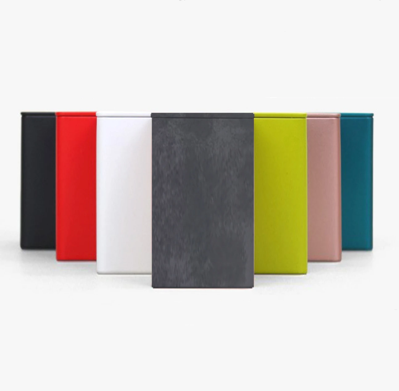 Large Empty Cube Steel Box Gifts Coffee Loose Tea Storage Metal Square Tin Can