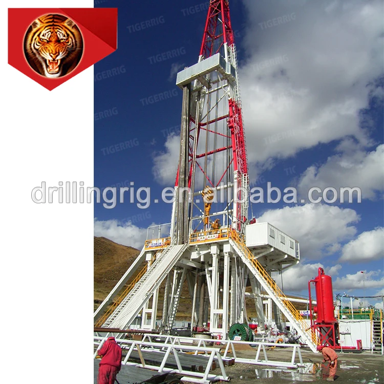 Бурильная установка Tigerrig 2000 л.с. + V-ременной привод грязевой насос F1600 с двигателем для дрели YZ08 YONGJI доставка в 20 стран