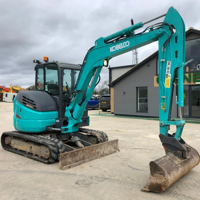 Б/у мини-экскаватор тонны KOBELCO sk55 экскаватор-экскаватор на