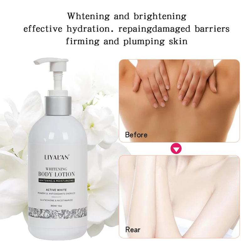 Quick Bulk Organic Natural White Moisturizing Bleaching Milk Whitening Body Lotion For Black Skin