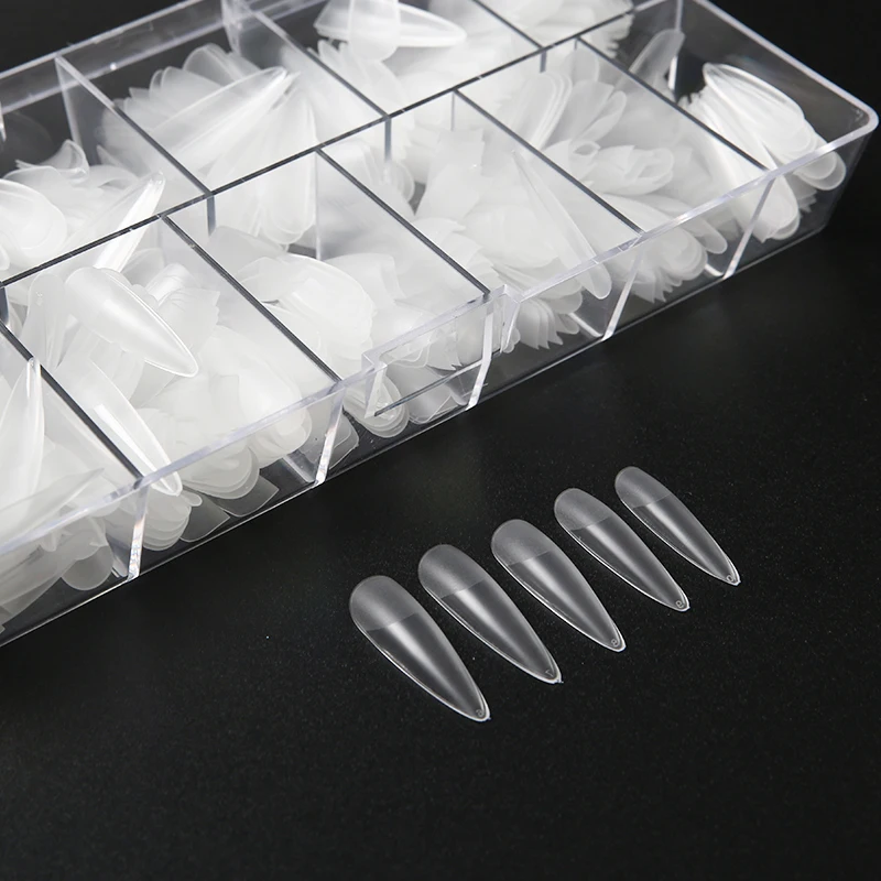 500pcs/box DIY manicure long artificial false nail art tips