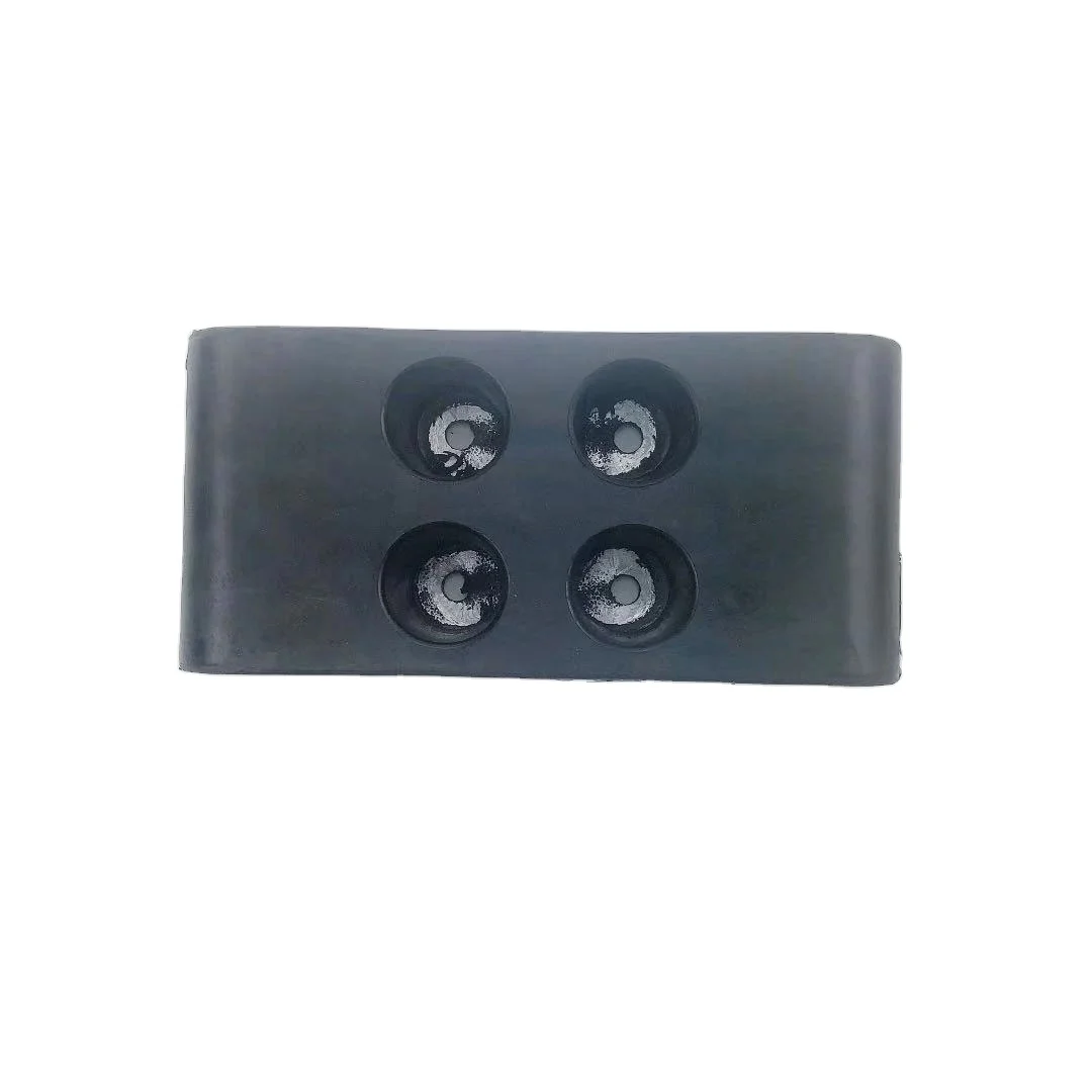 asphalt paver spare parts replacement pad 200mm PN.BB621 bitelli rubber track pad