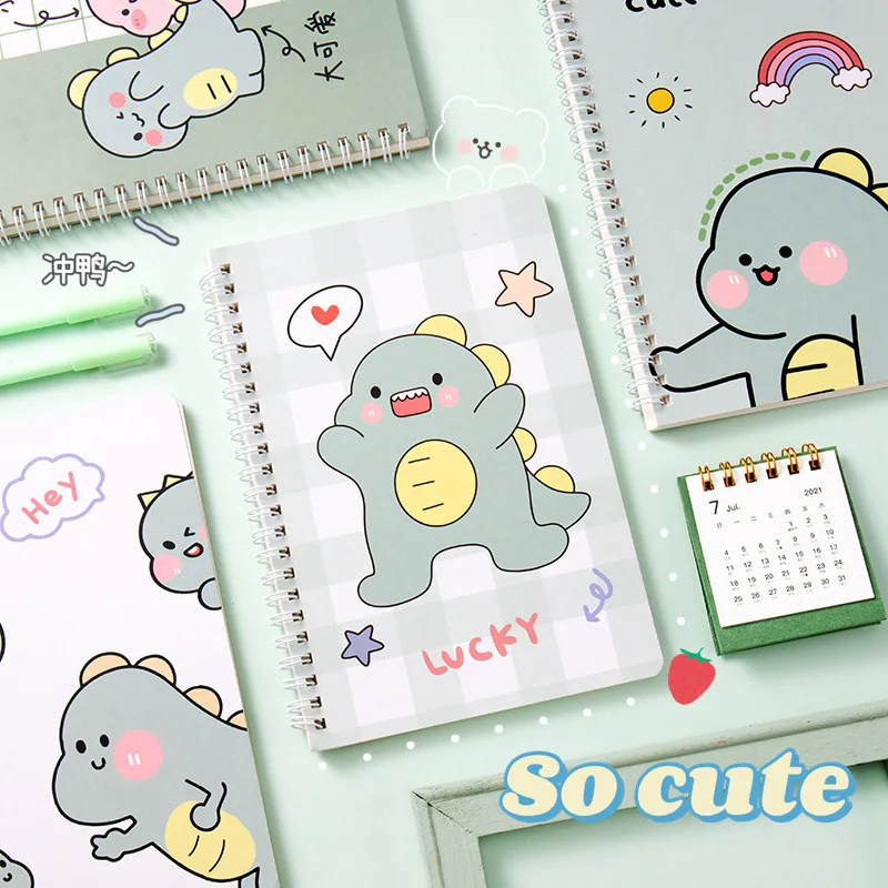 Custom  Organizer Notebooks Daily Weekly Schedule Student Diary Notepad A5 Creative Korean Flip Coil Notebook