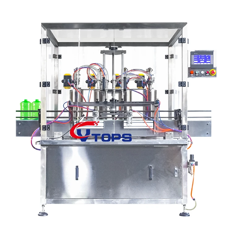 High Viscosity Liquid Automatic Piston Filling Machine for Honey Lotion Tomato Sauce Rice Wine