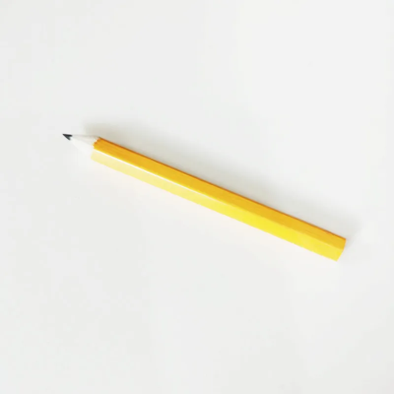 Factory Direct Supply Carpenter Black Mini Color Pencil Customized Wholesale Standard Pencil Bulk