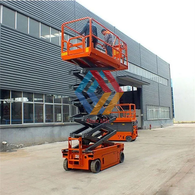 Chinese Brand 4M-18M 500KG Movable Electric Scissor Lift Tables Man lift Platform Lift Price