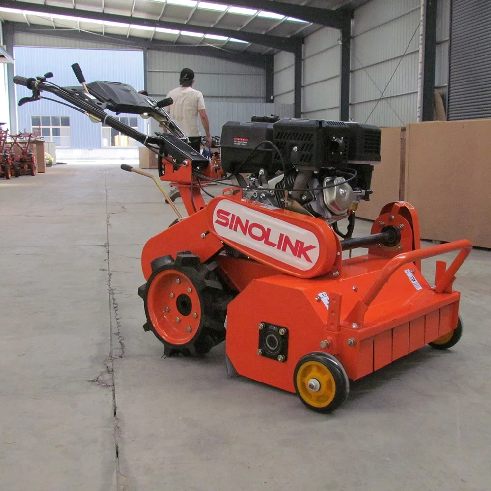 Sinolink Self-propelled stubble mowing machine front-mounted mower with CE certificate