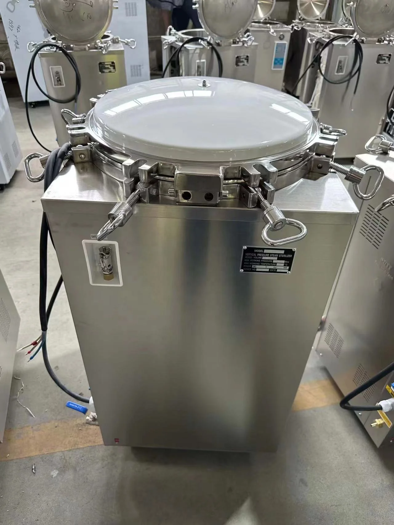 Оптовая цена 100l 150l автоклавная контрольная сборка plc банка стерилизационное стекло