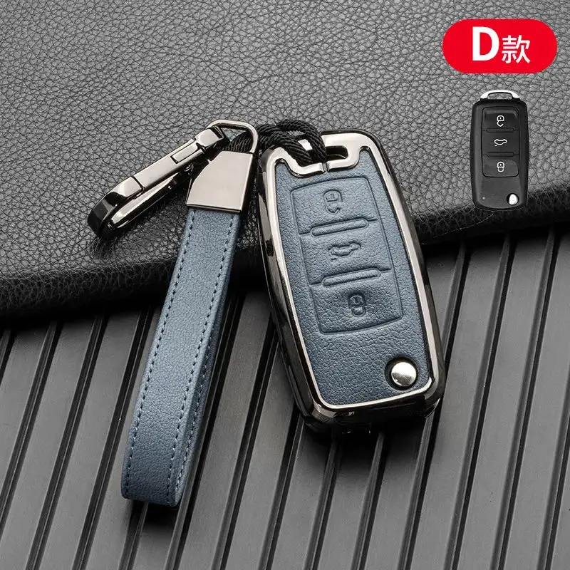 Чехол для автомобильных ключей чехол Volkswagen VW Golf 3 4 5 6 Mk4 Mk6 Passat B5 B6 B7 B8 CC Polo Tiguan Mk2 Touran Jetta Bora