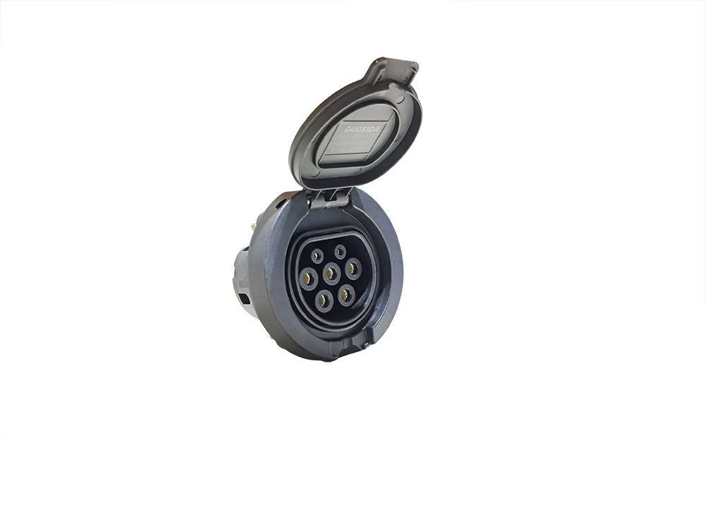 IEC 62196-2 розетка EVSE Side TUV CE сертификат защиты разъем 32A