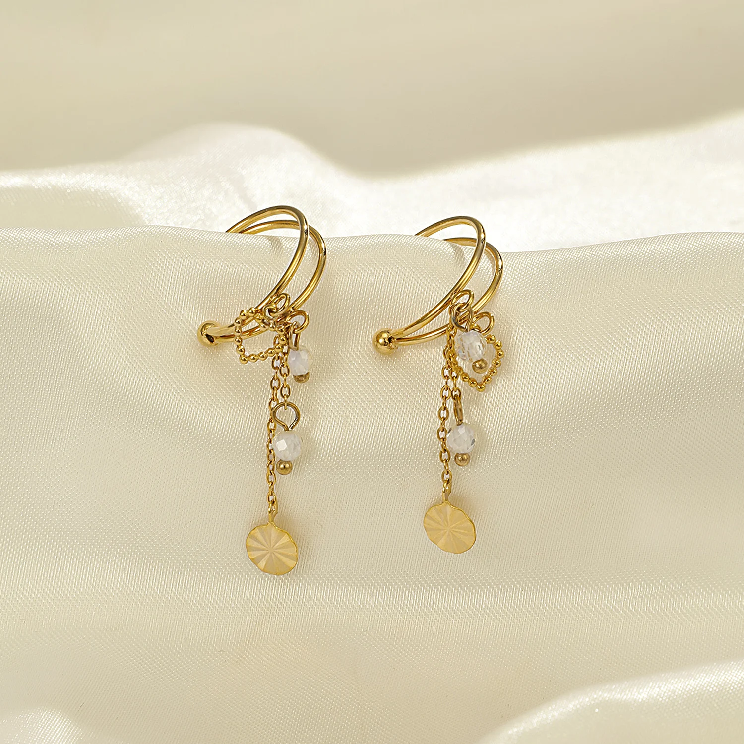 Серьги-гвоздики из нержавеющей стали