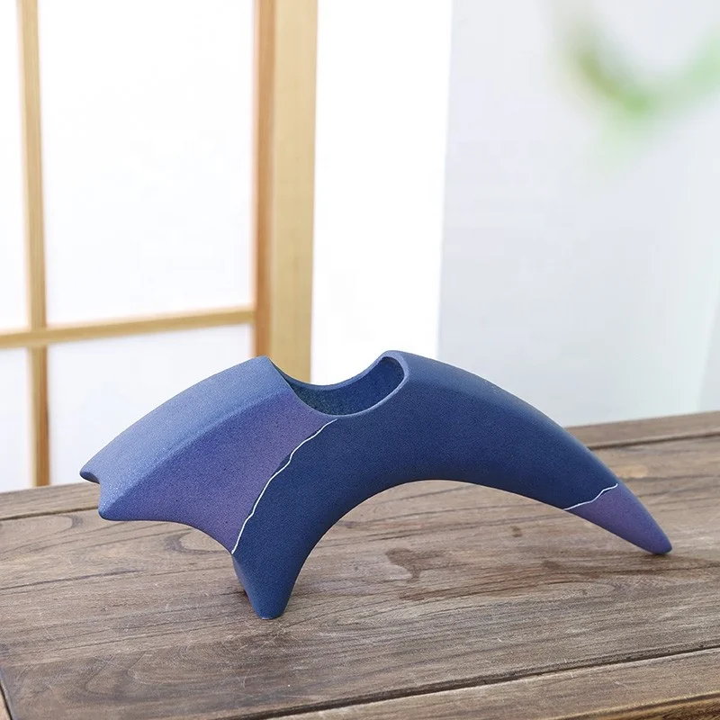 Kenzan Japanese style Ikenobo Ikebana Flower vase  for art floral Ceramic Ware  Flower Arrangement Tool