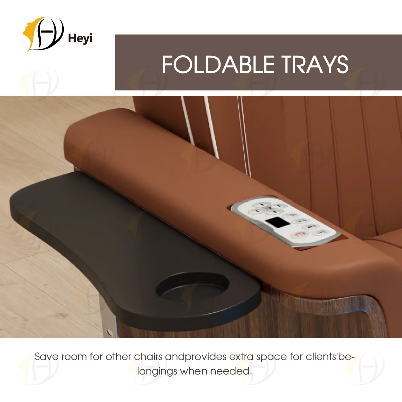 custom luxury modern professional manicure nail salon massage foot spa pink pipeless jet electric pedicure chair with basin