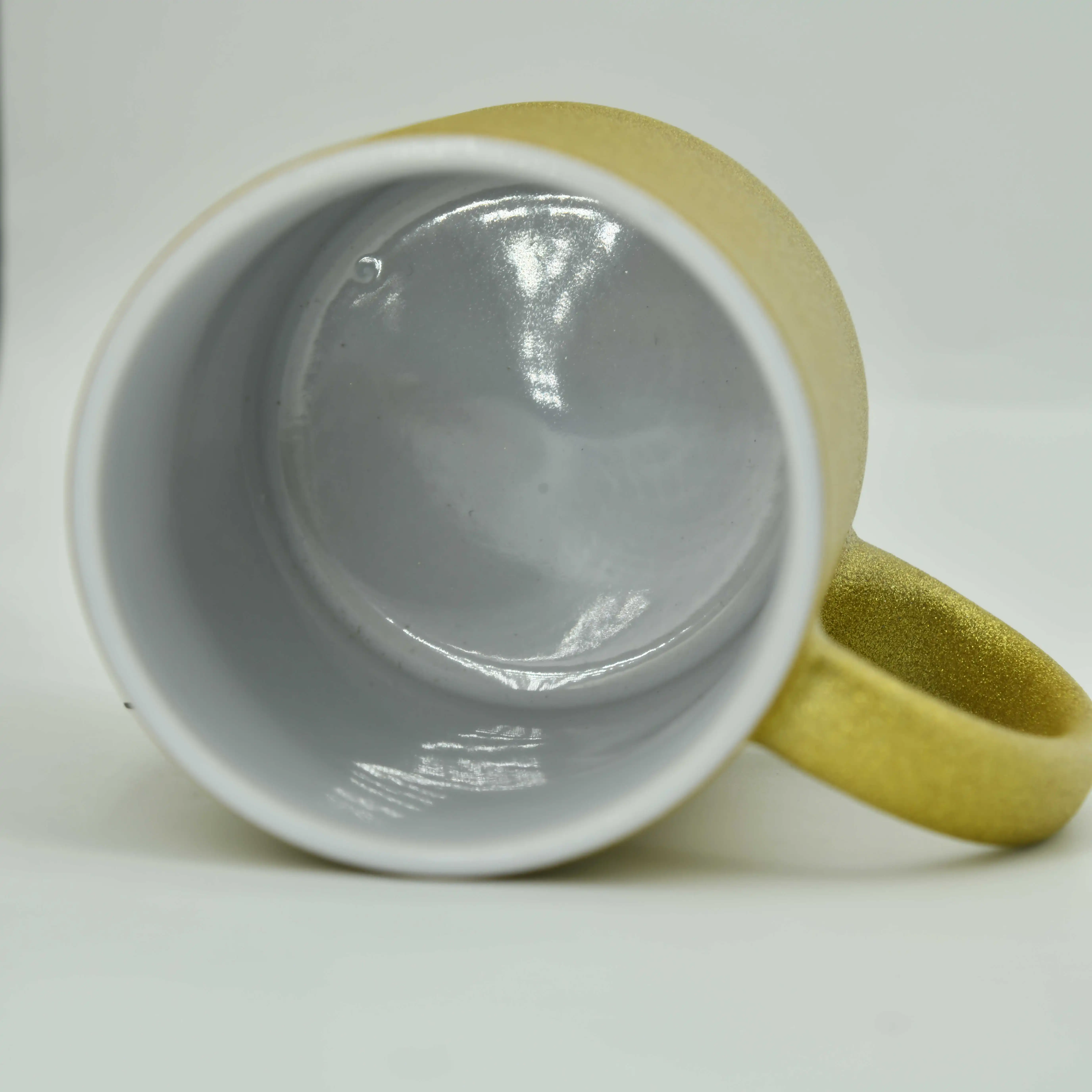 US warehouse Glitter ceramic coffee mugs colored 11oz ceramic mug coffee cup gift mug ceramic