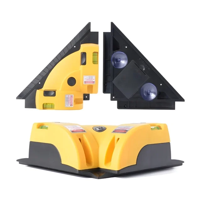 Right Angle 90 Degree Square Laser Level High Quality Vertical Horizontal Laser Line Projection Measurement Tool Level Laser