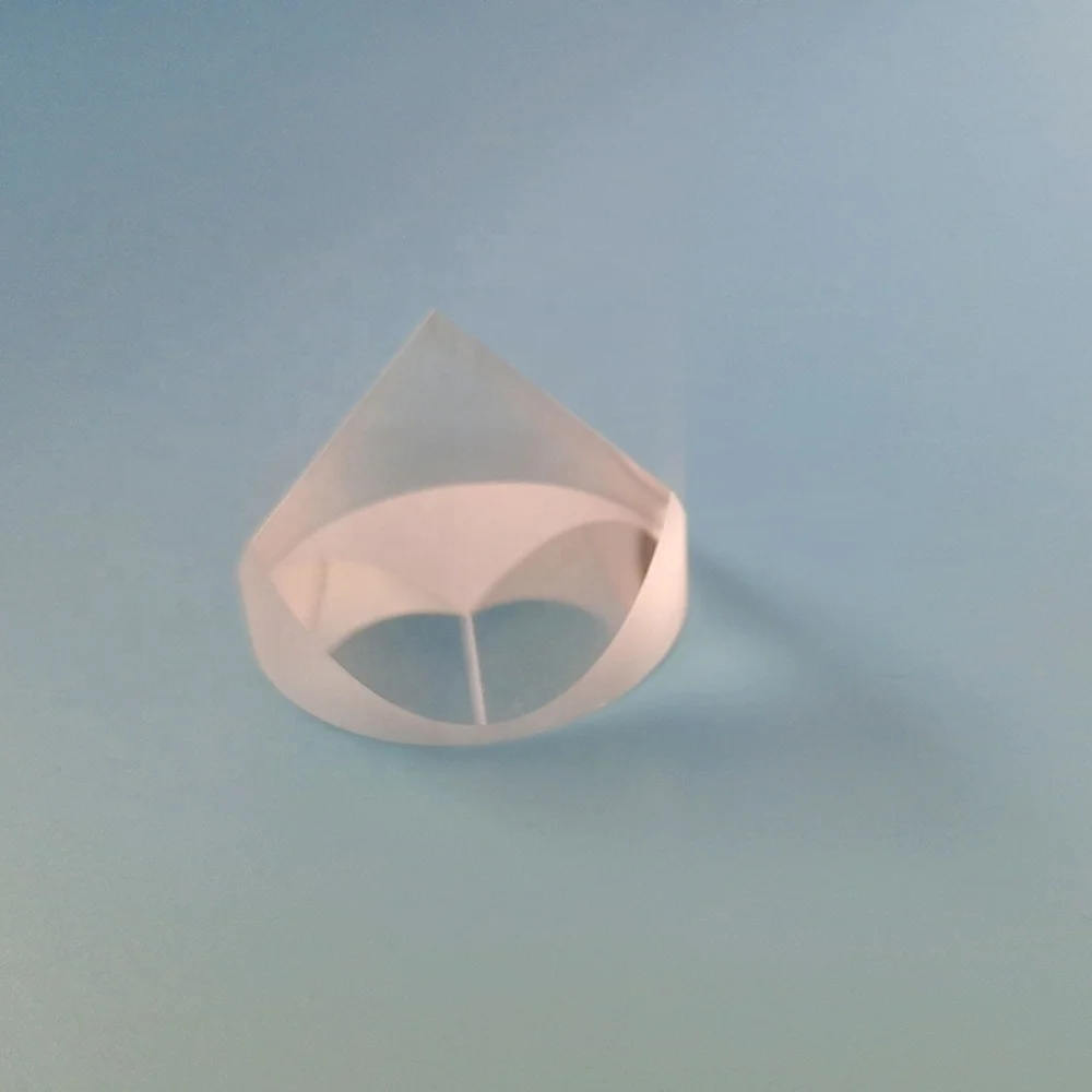 Optical Glass Corner Cube Prisms with 8 arcsec