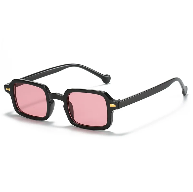 2023 13061 usa retro vintage gafas de sol new ins small square frame rivets sunglasses glasses  sun shades