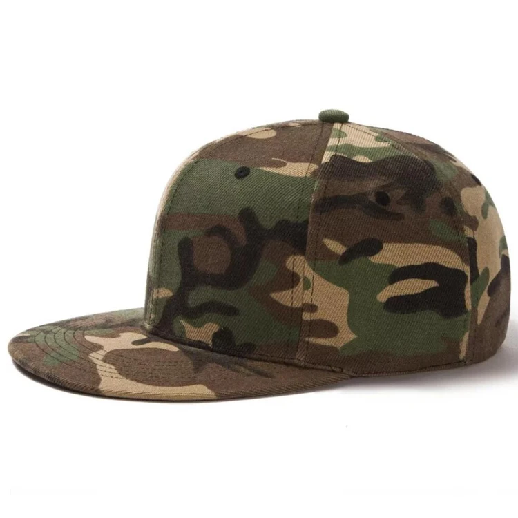 Fashion 6 Panel Blank Flat Brim Snapback Hats High Quality Custom Embroidered Snapback Baseball Hats Caps For Men Wholesale