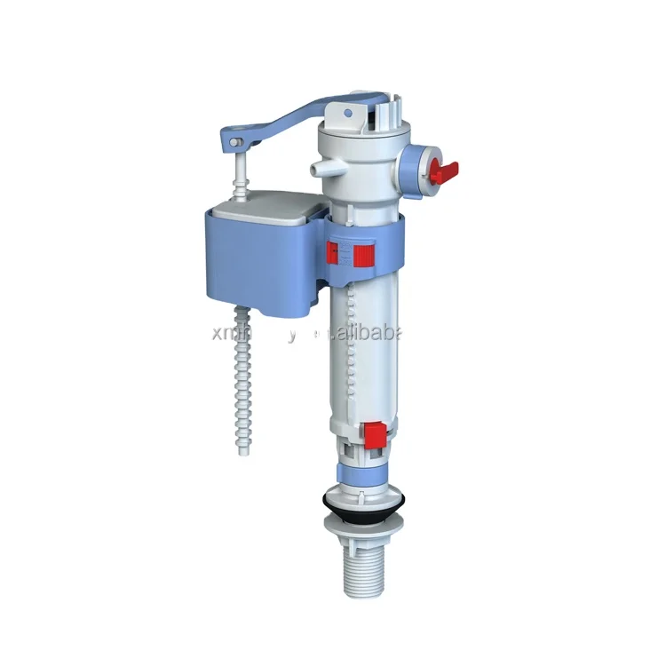 Toilet Fittings Bottom and Side Adjustable 2 in 1 Fill Valve HJ109 Toilet Plastic Inlet Valve