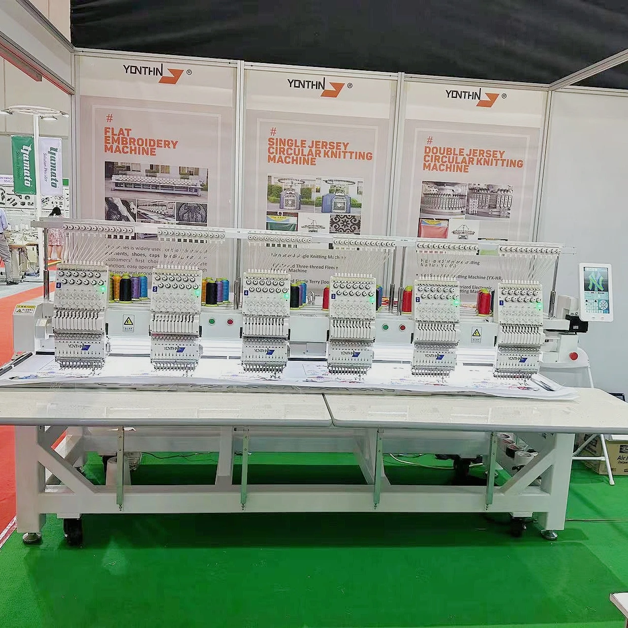 Горячая распродажа 3D-футболка с 6 головками 12 игл