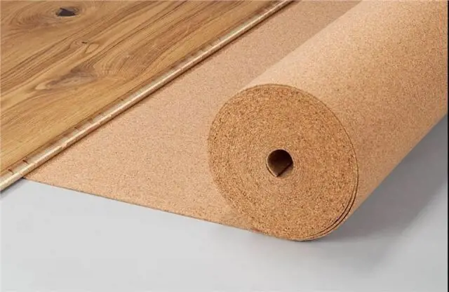 2022 Eco-Friendly Cork Sheet Roll 1mm to 12mm Thick Various Usages Decorative Cork Boards Floor Underlay DIY Cutting