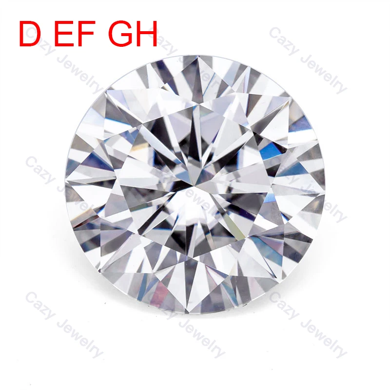 Cazy wholesale diverse cut VVS1 clarity moissanite diamond price per carat vvs moissanite watch brilliant cut moissanite