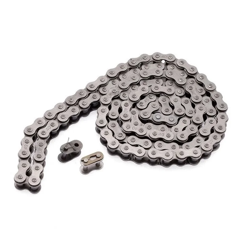 China Factory Wholesale Stainless Steel Precision Simplex Transmission Chain Driving Chains 08a-1