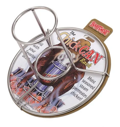 Stainless Steel Chicken Roaster Rack Beer Can Chicken Turkey Roasting BBQ Grill Rack Stand Holder Tray Kitchen Outdoor BBQ Tools