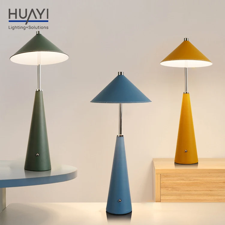 Custom Creative Mushroom Shaped Smart Touch Control Hotel Bedroom Dimmable Rechargeable Table Lamp