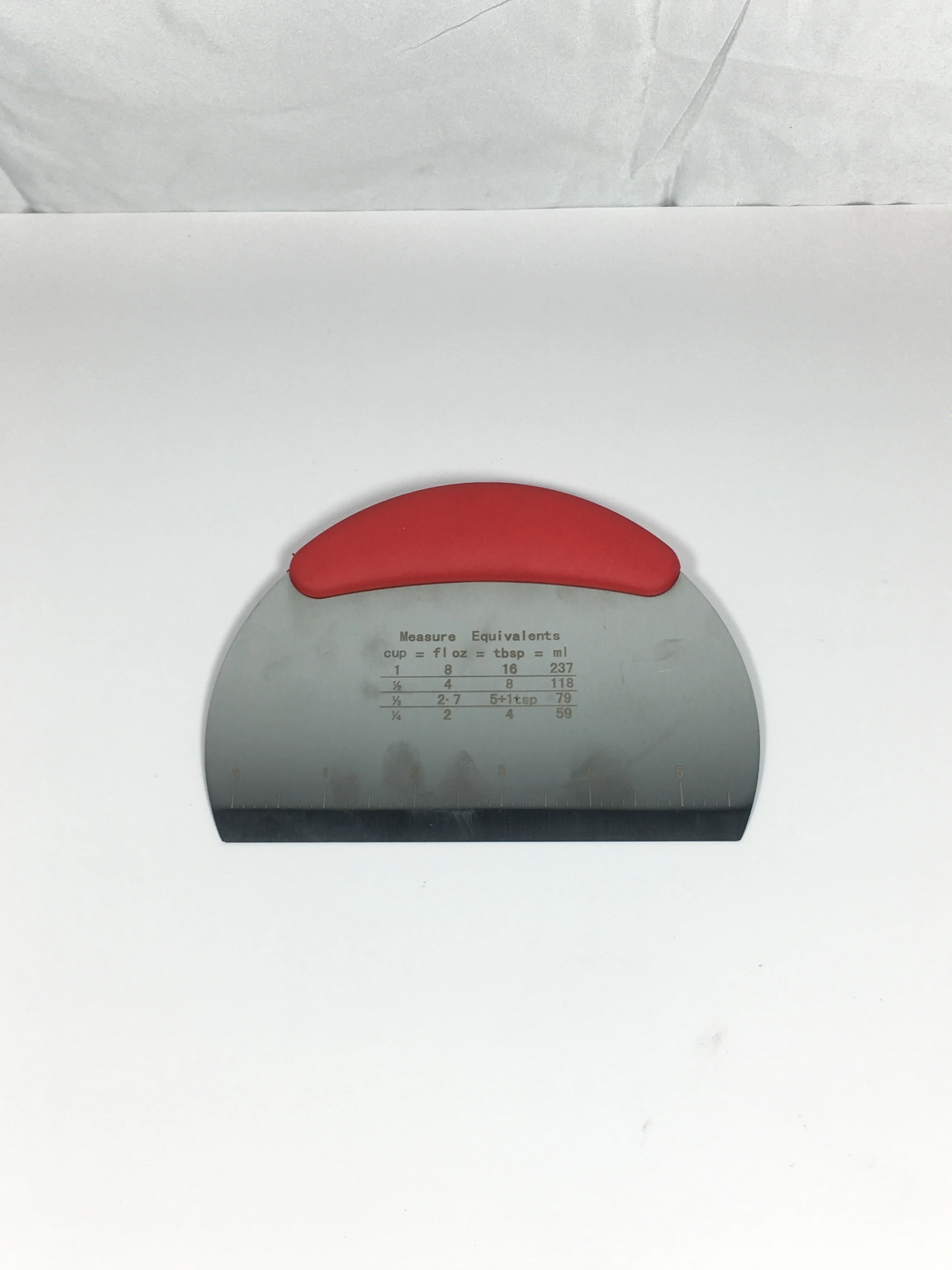 Multipurpose Stainless Steel Dough Scraper for Baking