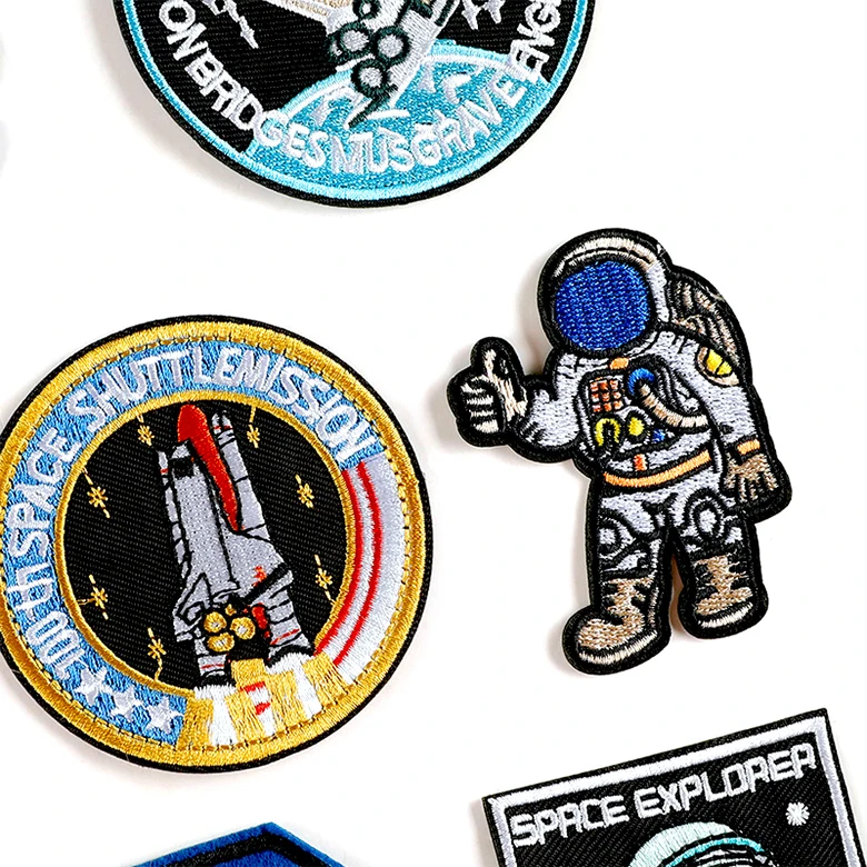 Factory Price Custom Design NASA Space Shuttle Challenger Mission Patch for Hat and Clothing