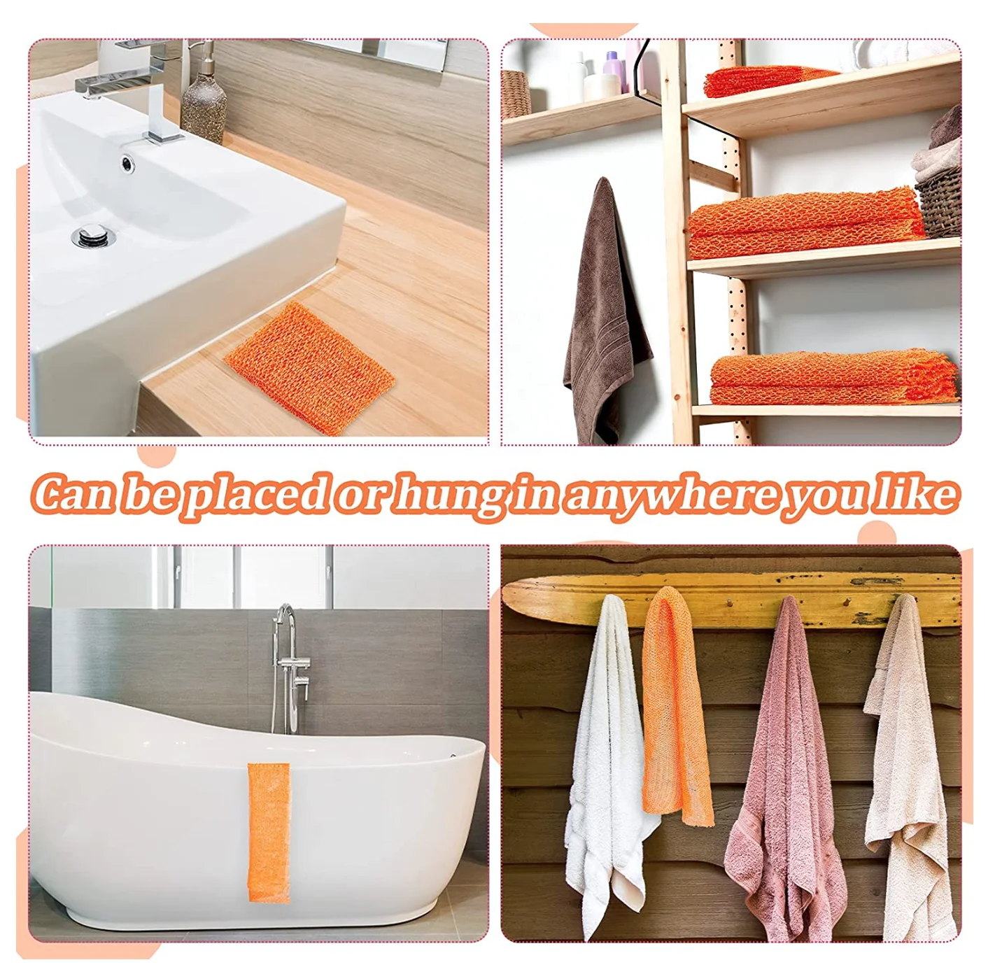 body scrubbing exfoliating African nylon washcloth net bath mesh sponge African net sponge