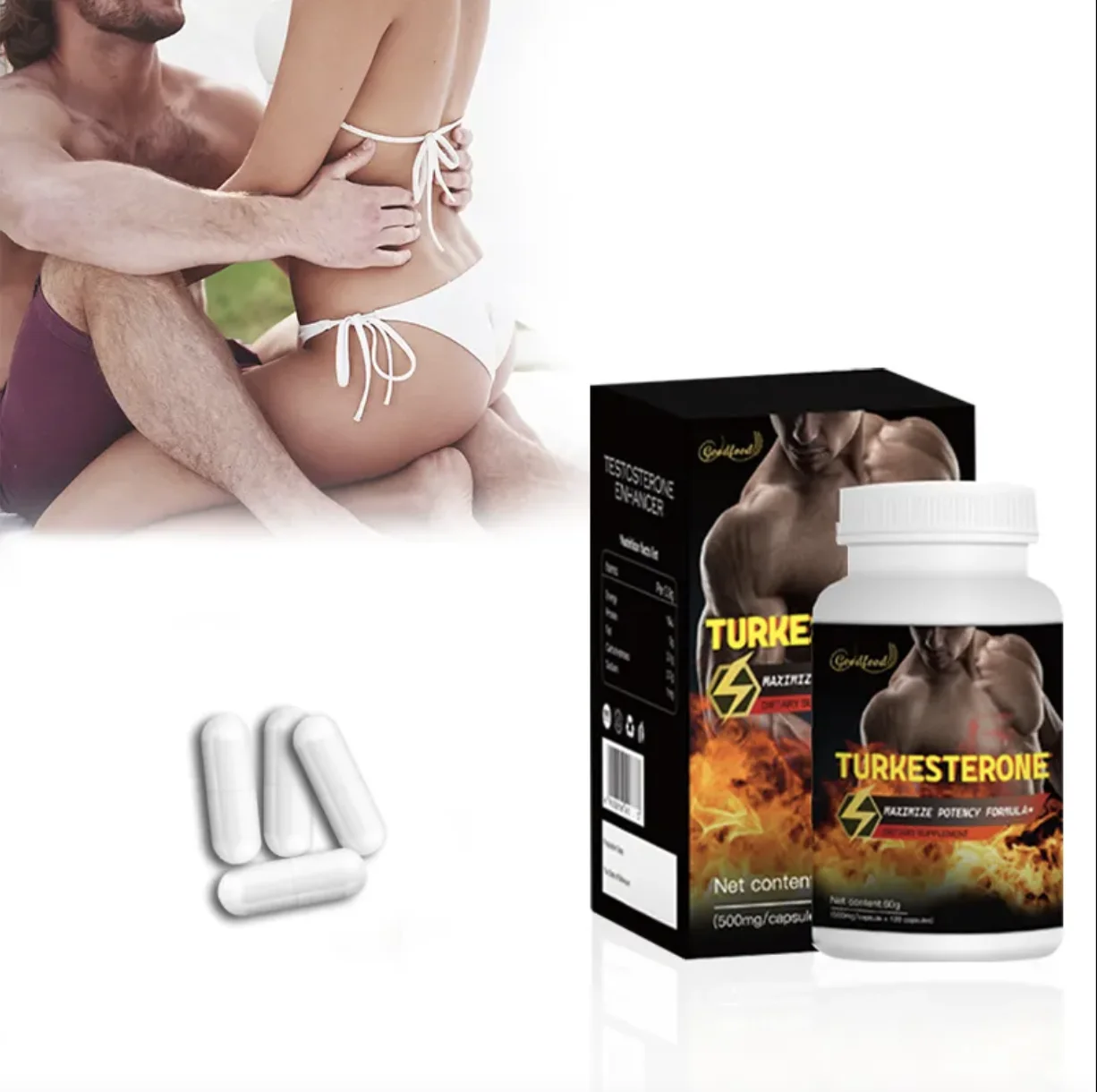 Hot Selling Men Supplement Testosterone Gummies Healthcare Supplement Testosteron Booster Gummies