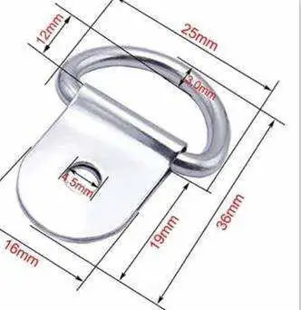 metal d ring picture frame hanger hook for photo frame hardware triangle hanger