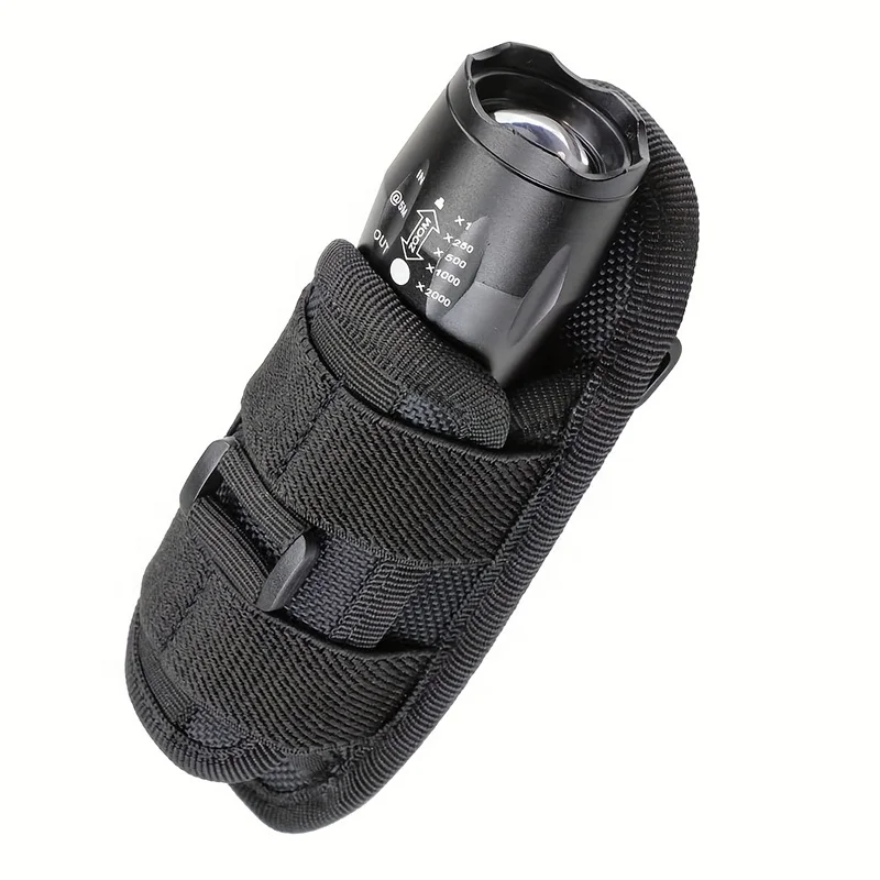 Tactical Smartphone Holster Molle Flashlight Pouch Holster Case Gadget Attachment Belt holder Waist Bag Hunting Light Holster