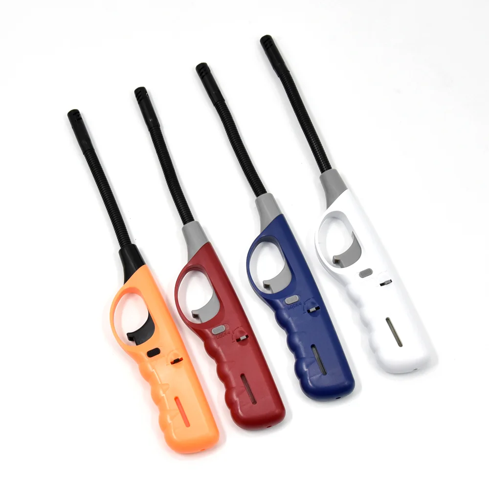 Factory price piezo flectional tube flame adjustable  Kitchen gas stove use lighter BBQ lighter