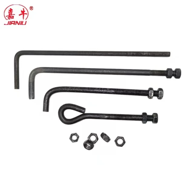 Foundation Bolt Anchor Carbon Steel J L 9 Type Anchor Bolt