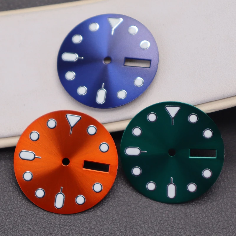 mechanical custom watch wrist tools & parts gmt 28.5mm dial fit nh34 nh35 nh36 miyota8215 7750 6497 eta 2824 movement