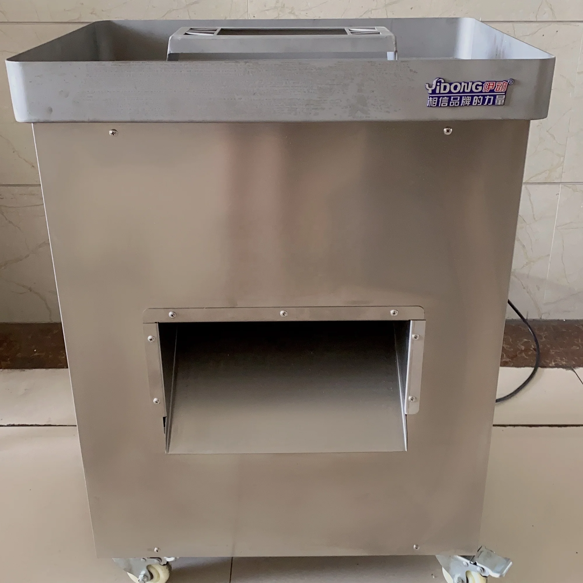 Large Meat Cutting Machine Multifunctional Large Capacity Stainless Steel Industrial Meat Slicer