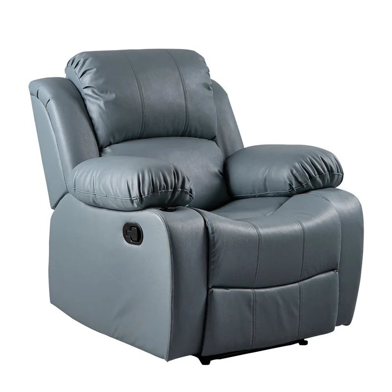 modern lazy single lounge rocking leather recliner couch massage multifunctional reclining sofa chair set furniture living room