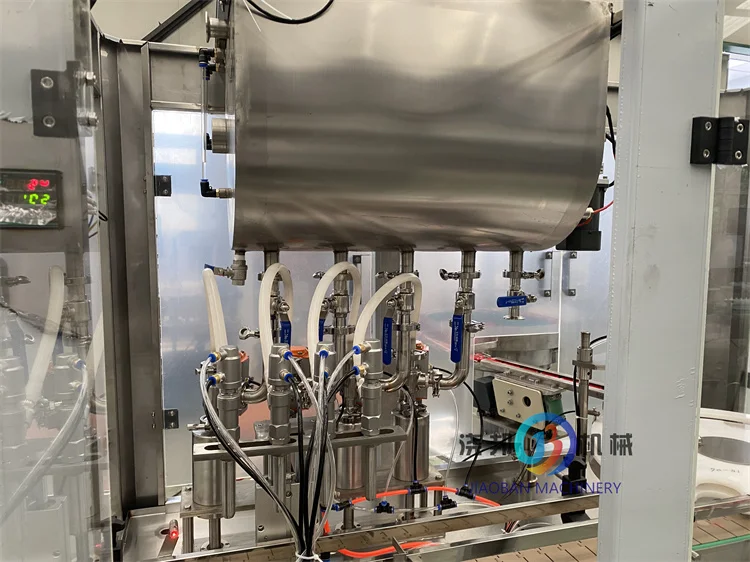 JB-NJ4 Automatic salsa red hot viscous thick pasta sauce filling machine