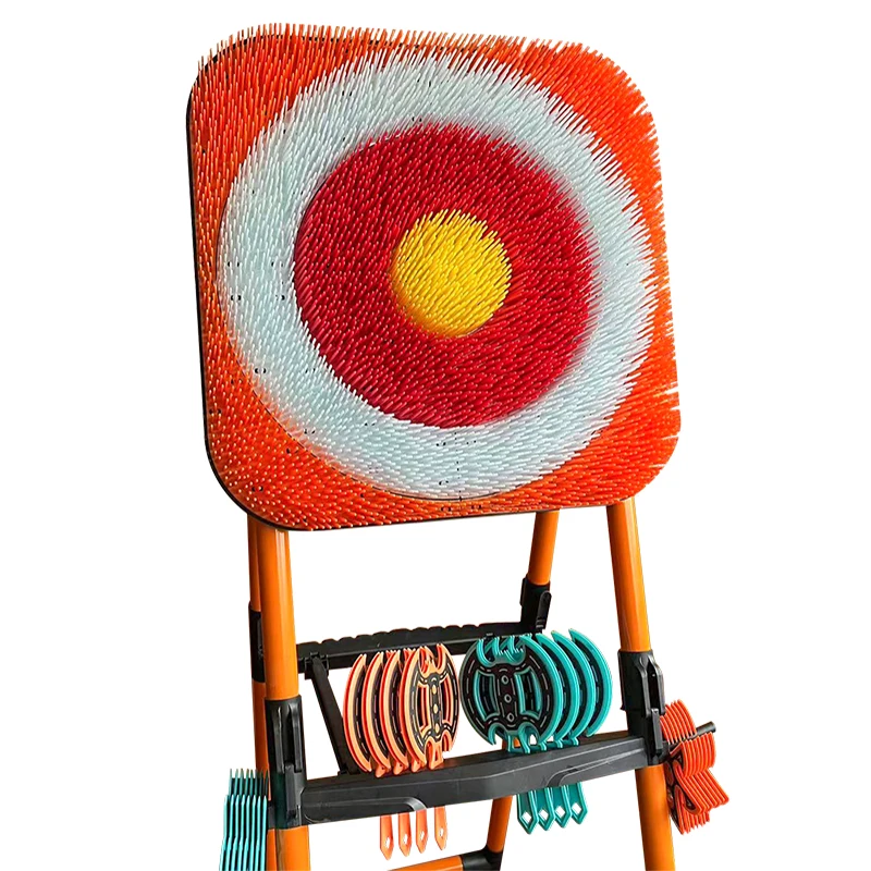 Indoor & Outdoor Target Shooting Equipment Axe Throwing Game Set Dart Board For Kids