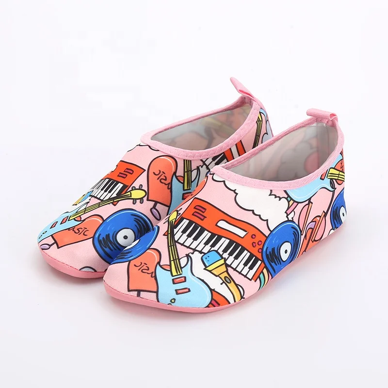 Quick dry kids water aqua shoes boys girls barefoot skin beach swimming pool water wading shoes