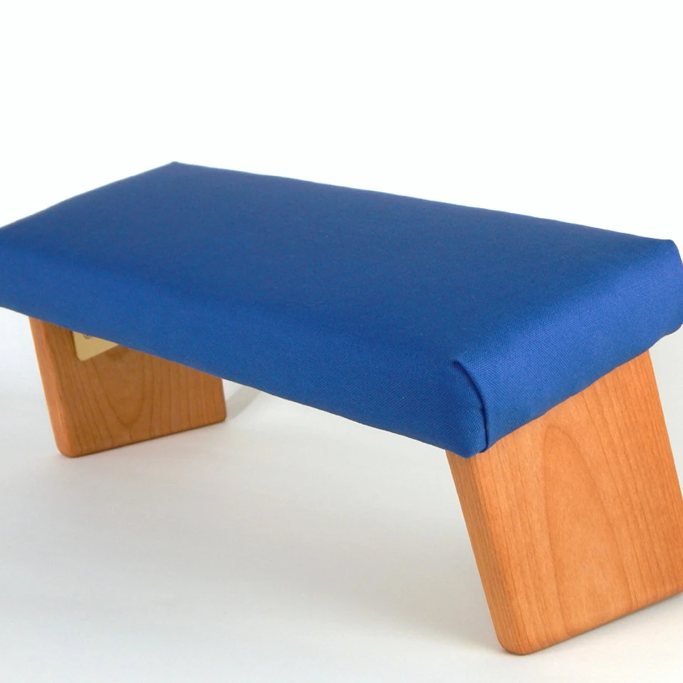 Upholstered Folding Meditation Kneeling Bench Prayer Stool