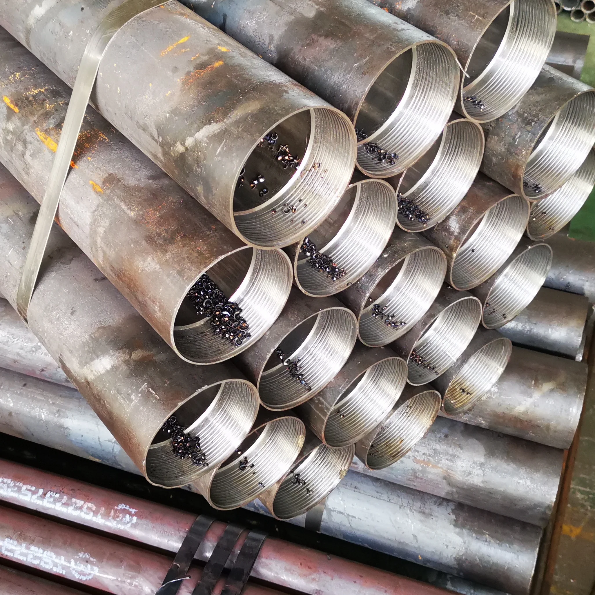 shandong customized size soil horizontal grout injection carbon pipe for submerged pump