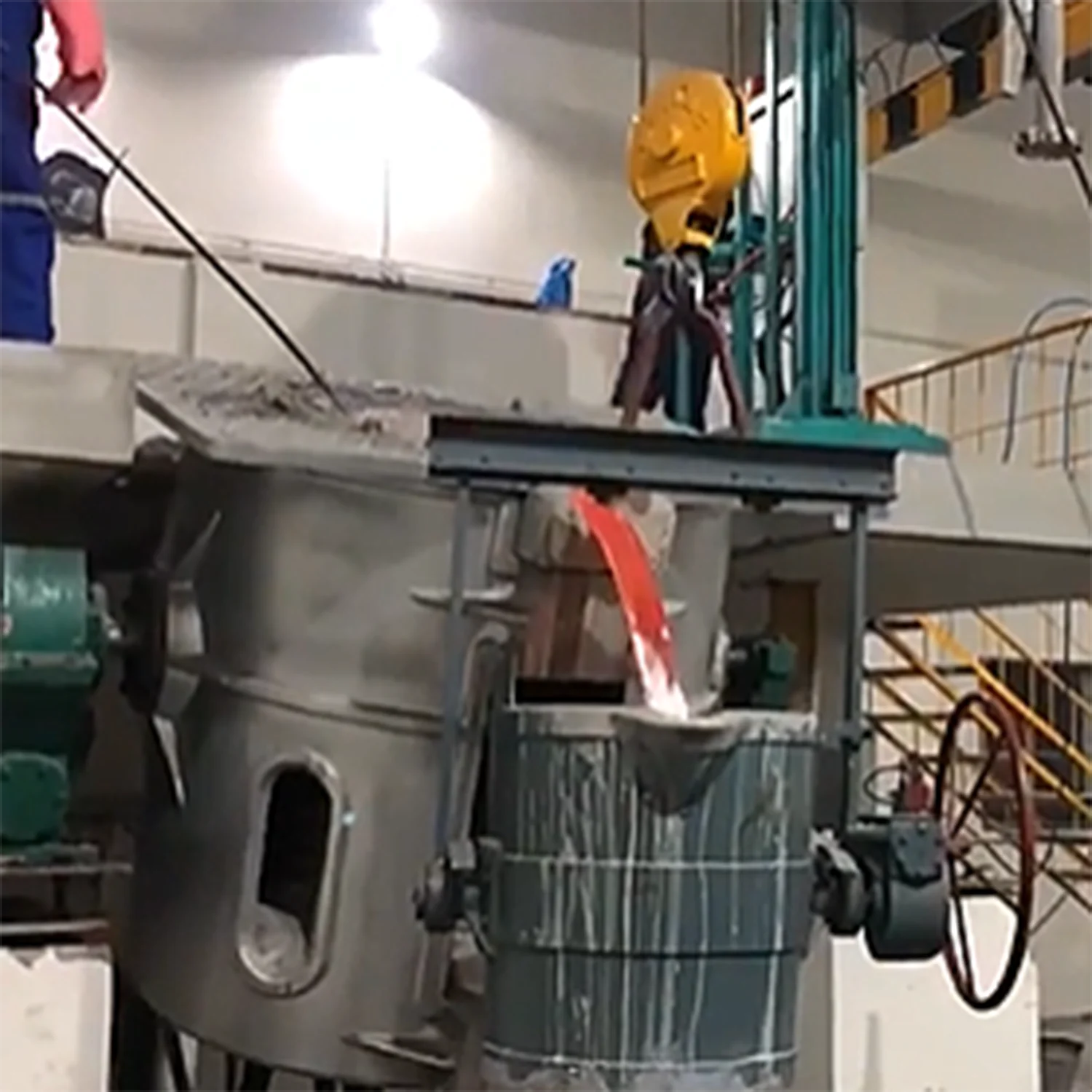 1 Ton Melting Furnace Induction Furnace Electric Steel Induction Furnace