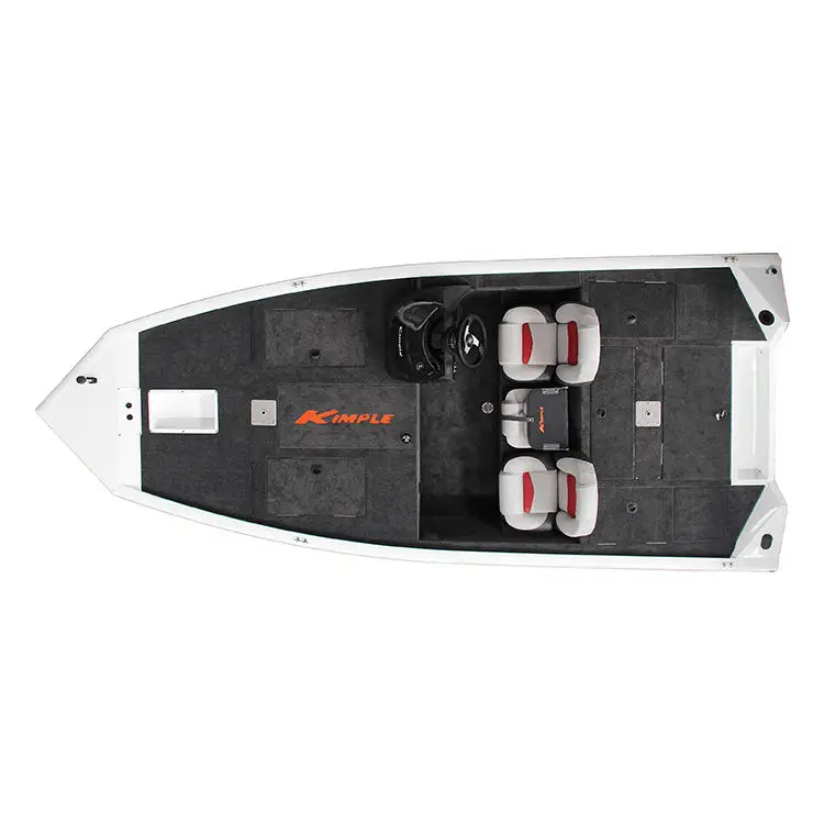 Customized High-Capacity Aluminum Yachts 3-Seater Luxury Aluminum Fishing Boats