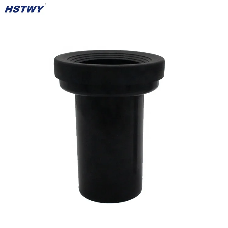 HK722 Sanitary Ware Bathroom Toilet Pan Connector Pipe D90 HDPE Drainage Plastic Pipe for Wall Hung Toilet