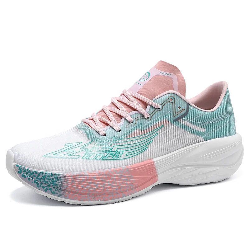 Breathable lace up sports casual fly woven outdoor fashion sport  mens sport shoes