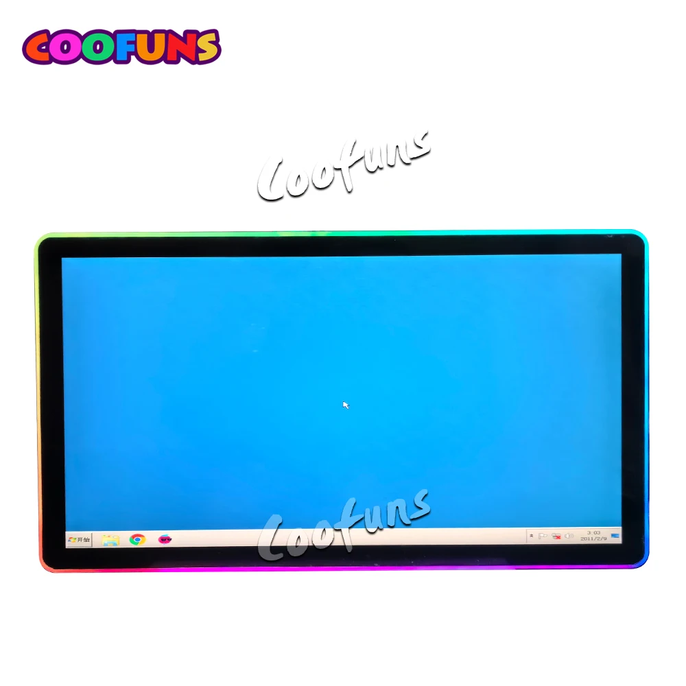 Hot Selling 27 Inch Capacitive 3M RS232 With LED Light Touch Screen Monitor Guangzhou Factory Price For Sale
